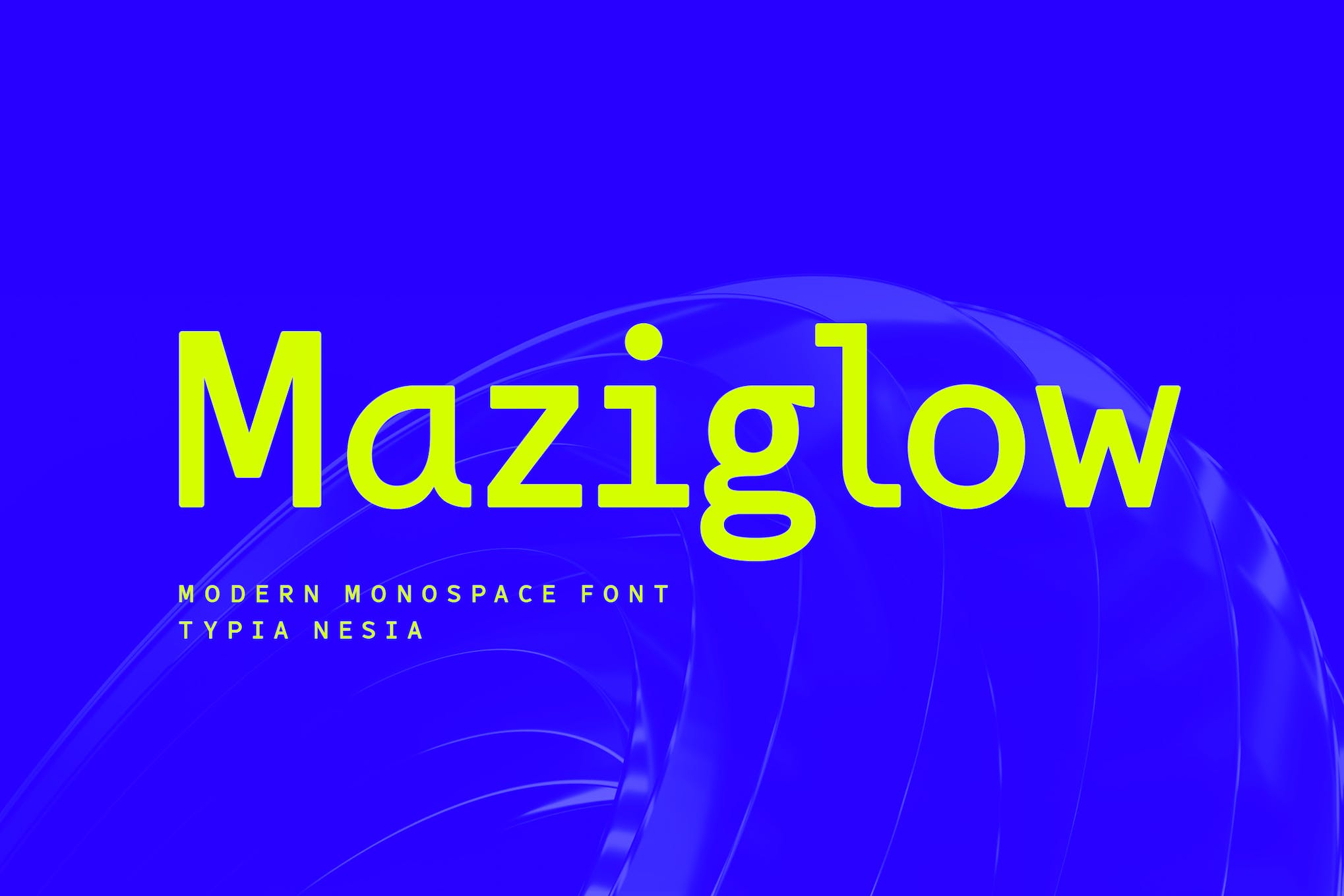 Maziglow Modern Monospace Sans Serif