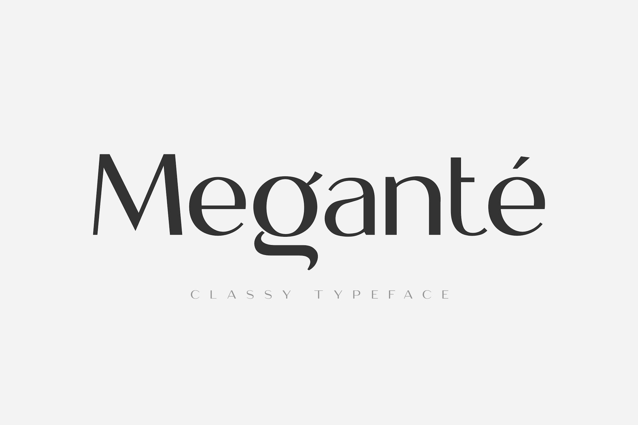 Megante Classy Font