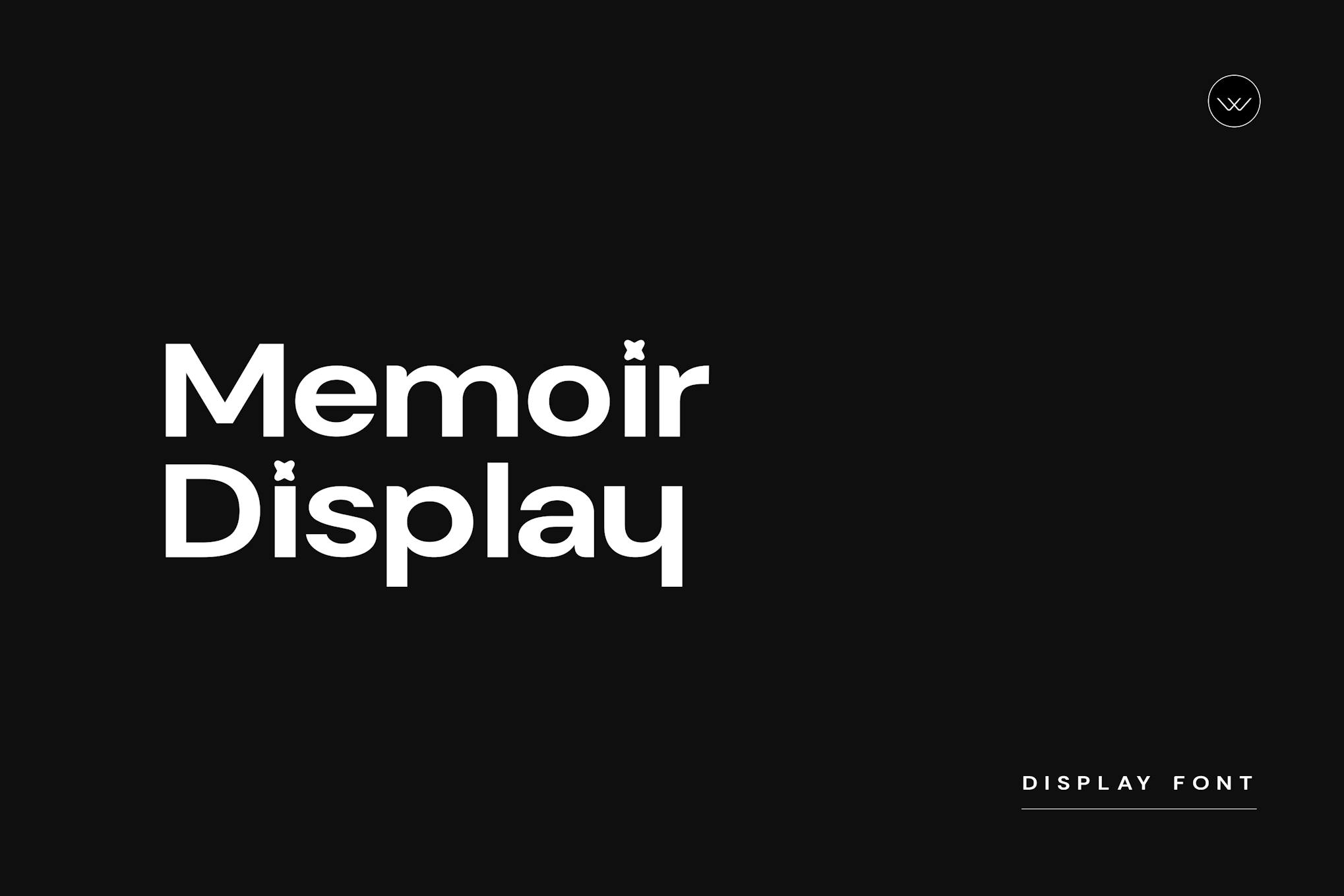 Memoir Modern Figma Typeface