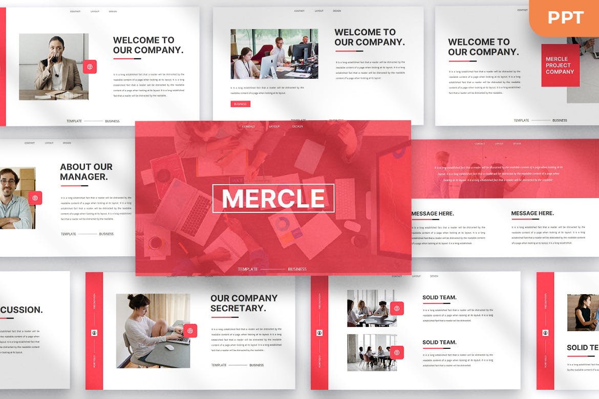 Mercle- Best PowerPoint template