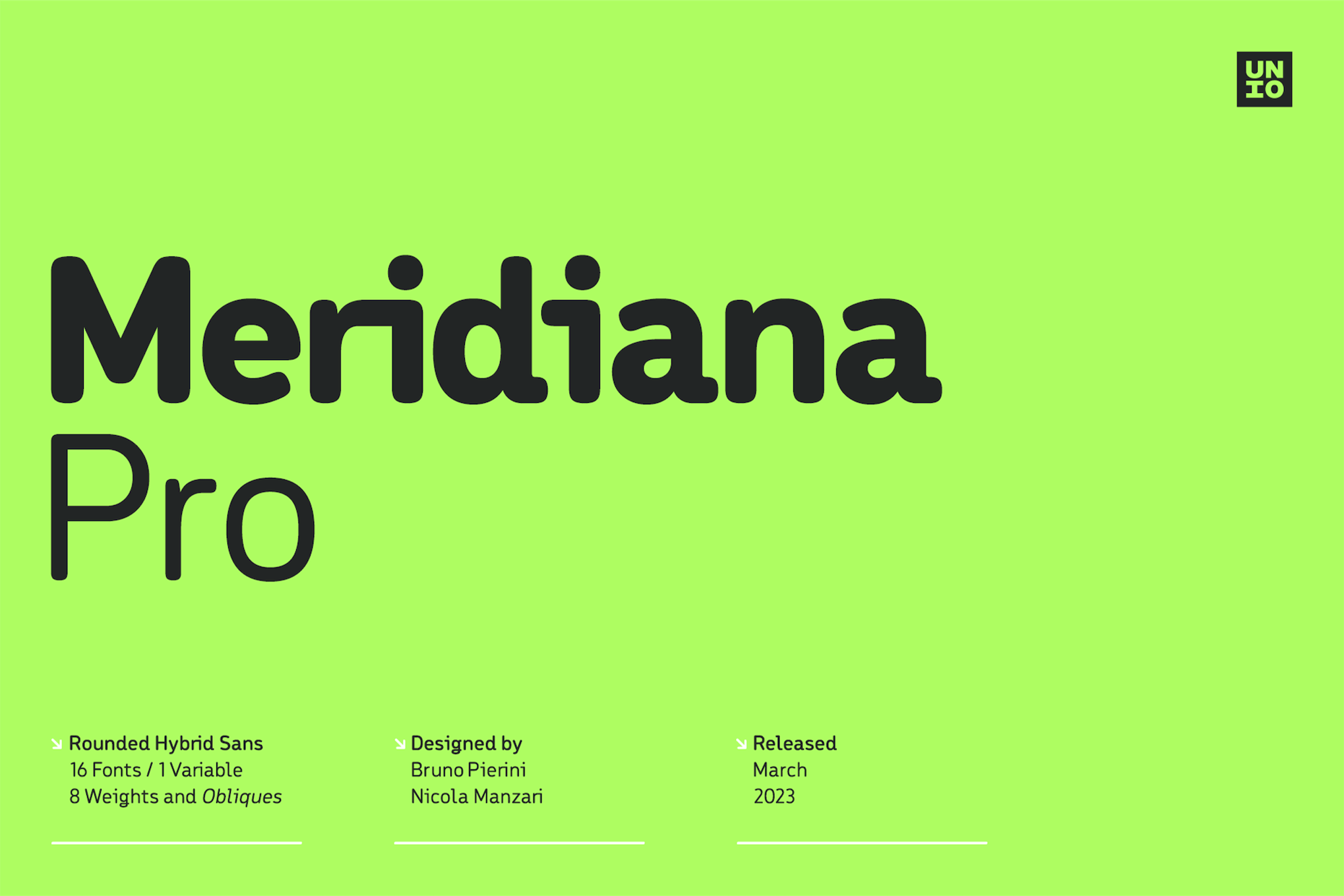 Meridiana Pro