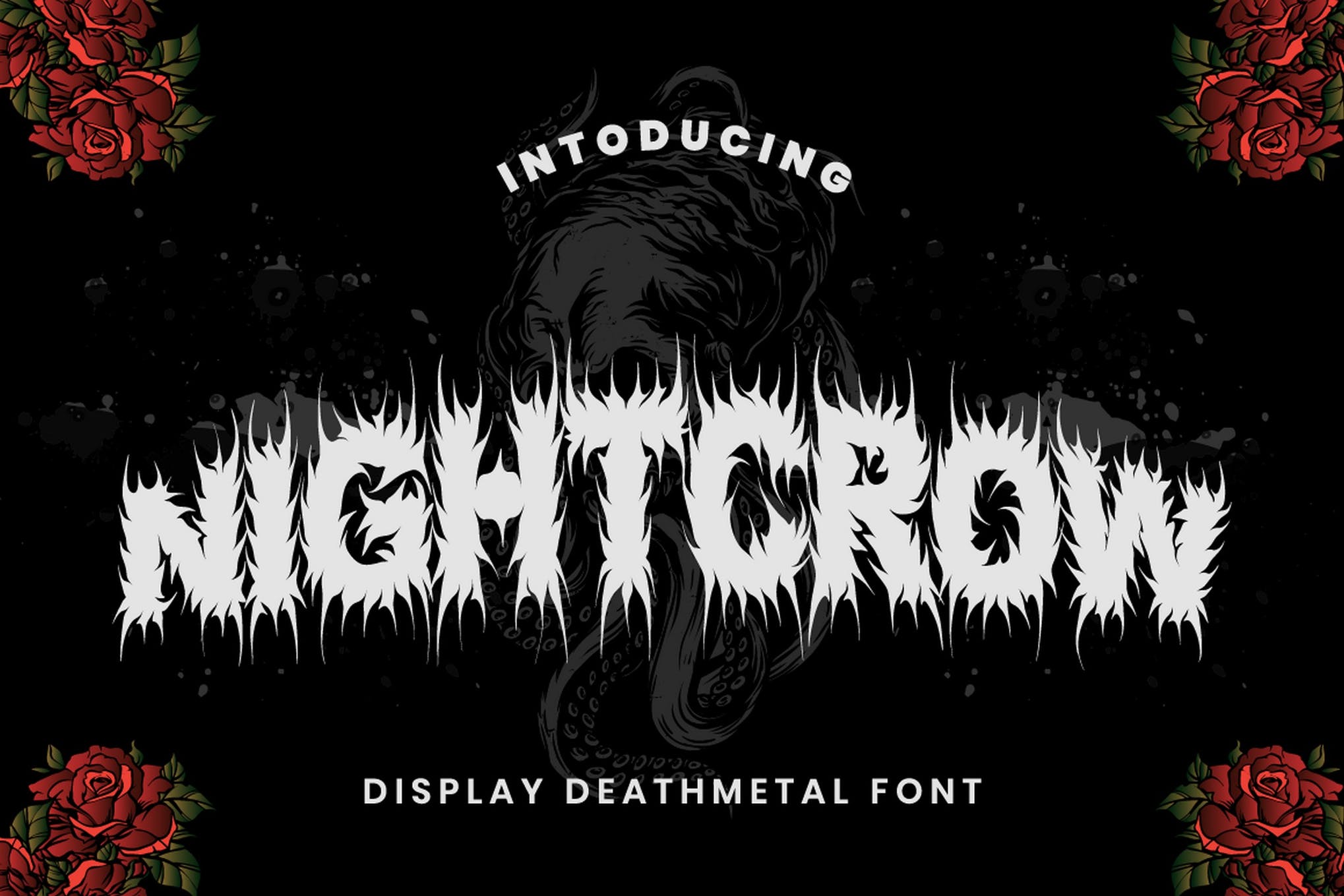 metal font