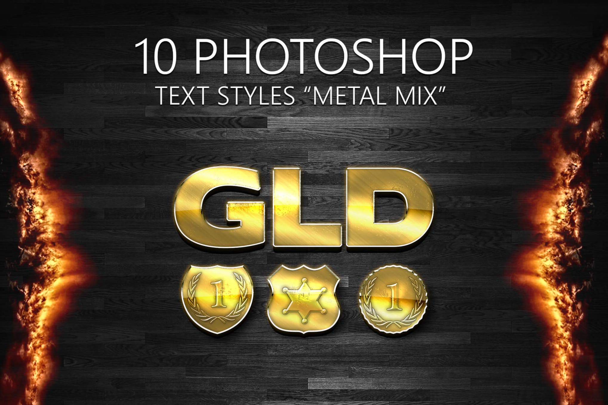 metallic effect photoshop