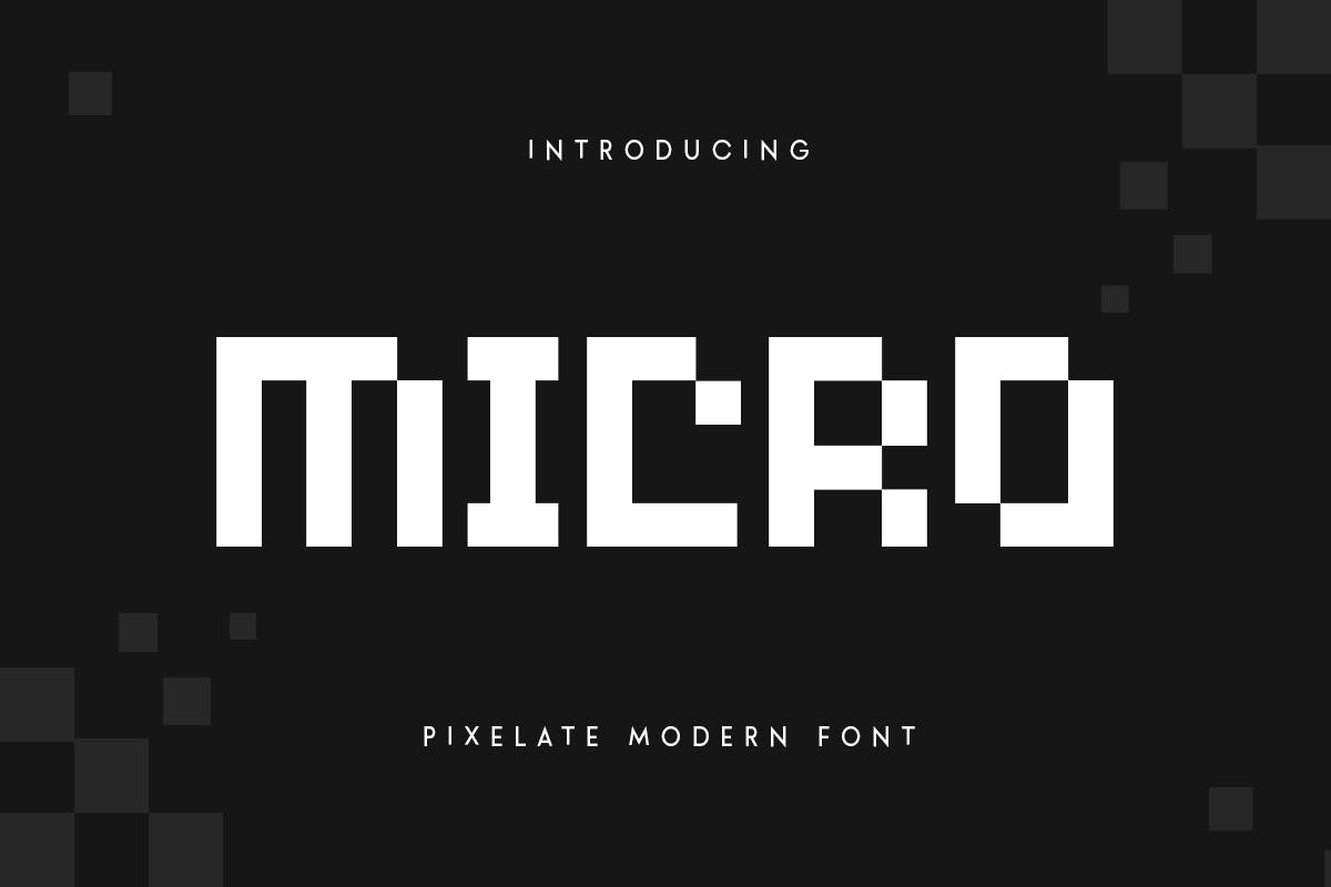 Micro Pixelate Modern