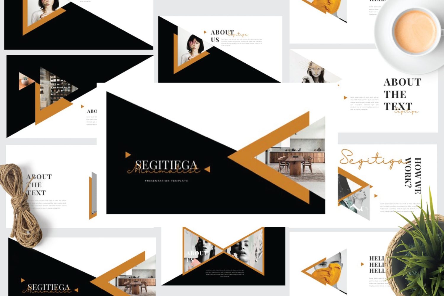 20 Template PowerPoint Minimalis Gratis Pro Minimal PPT 2023 