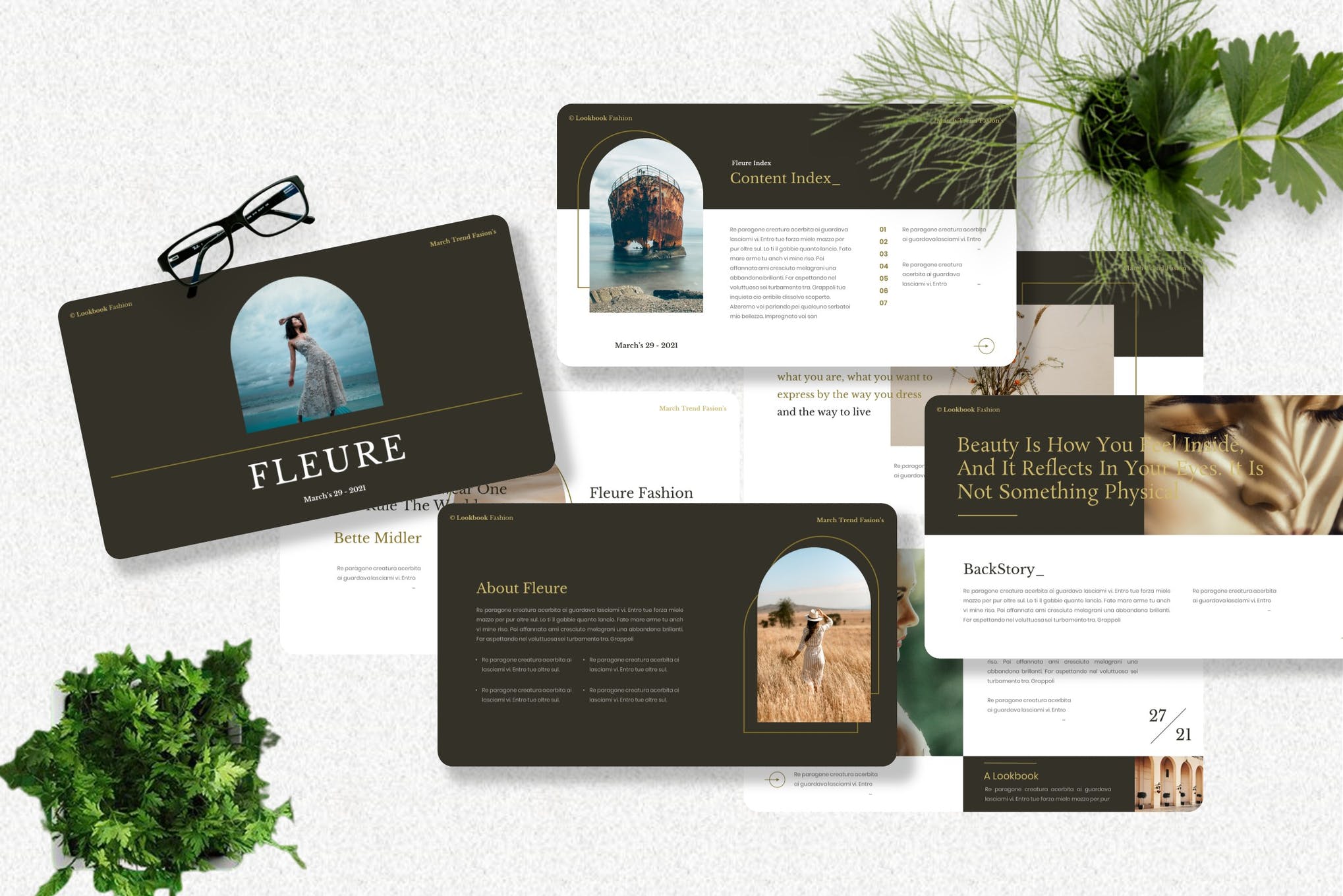 minimalist business presentation templates