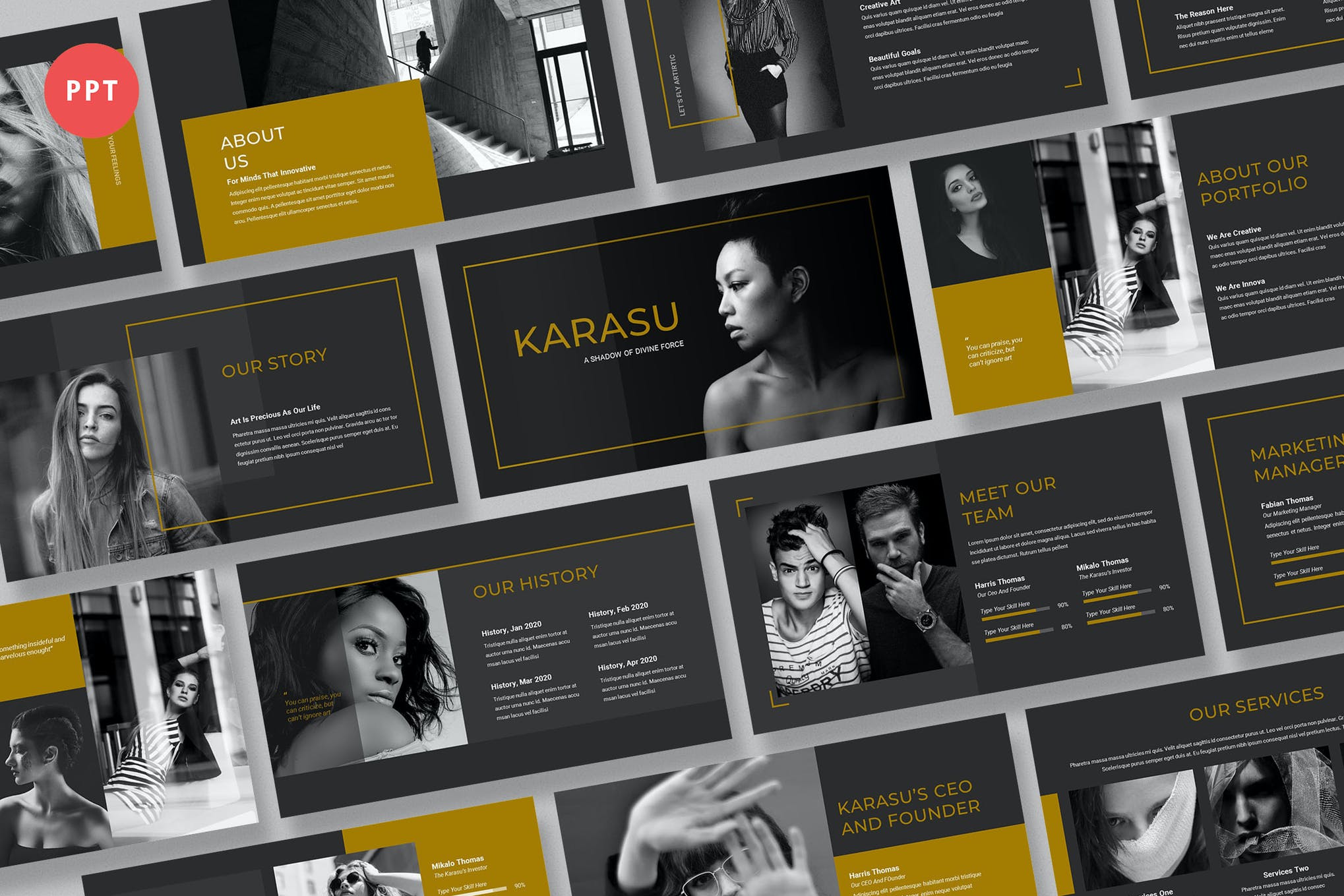 minimalist business presentation templates