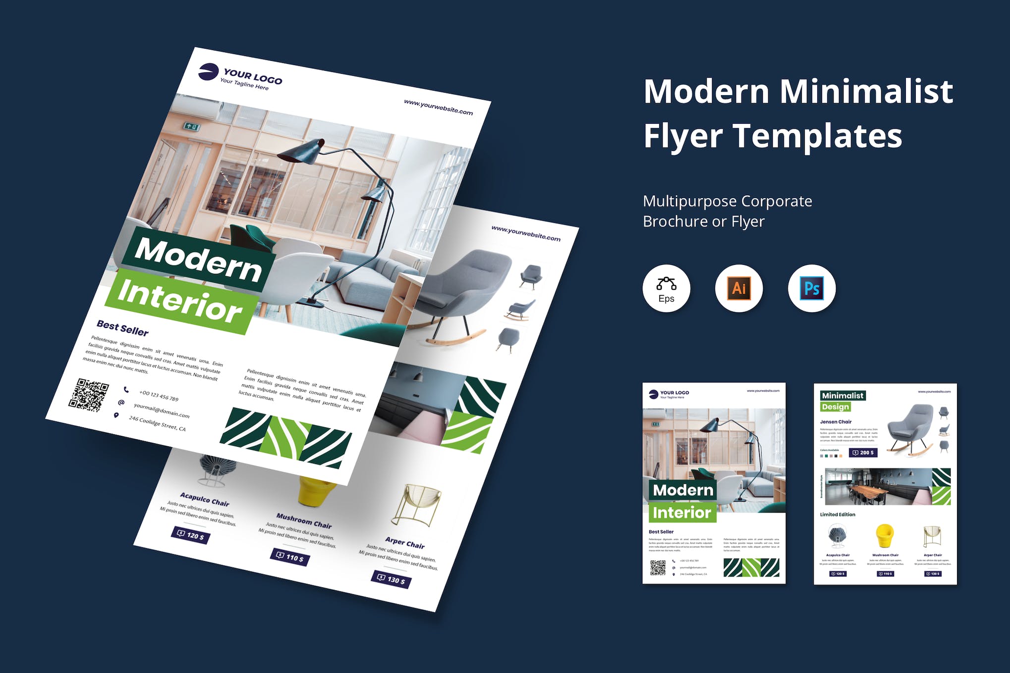 Modern Minimalist Flyer Template