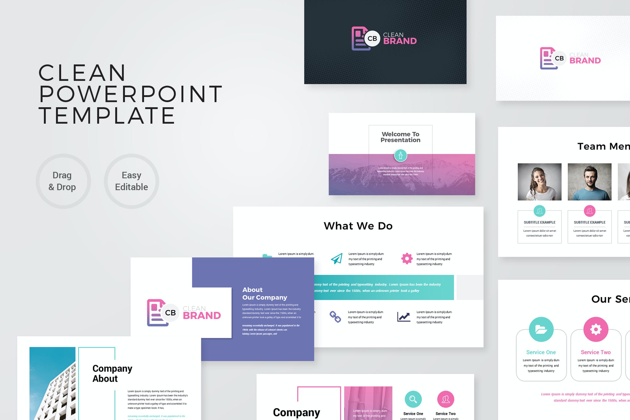 modern powerpoint template