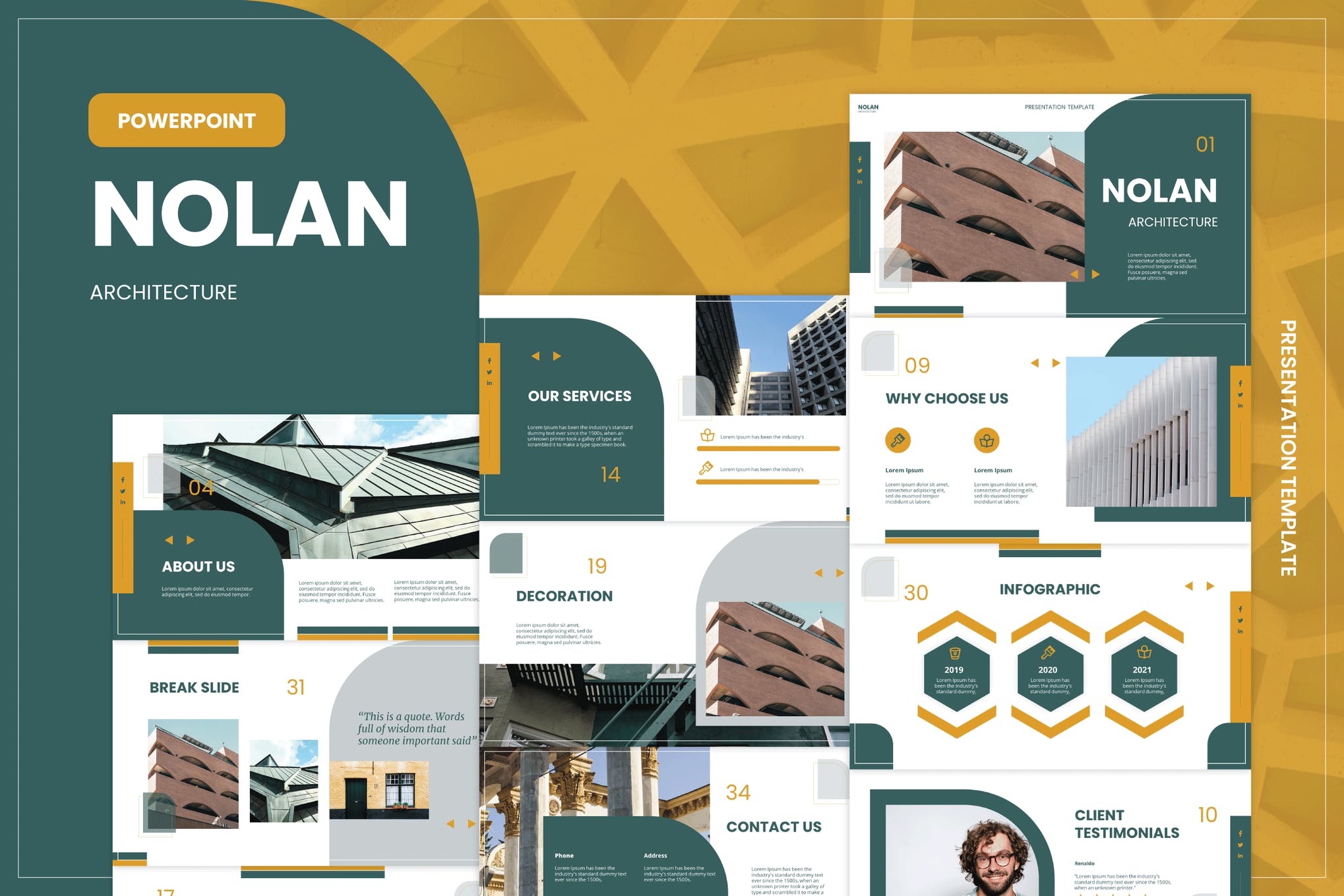 modern powerpoint template