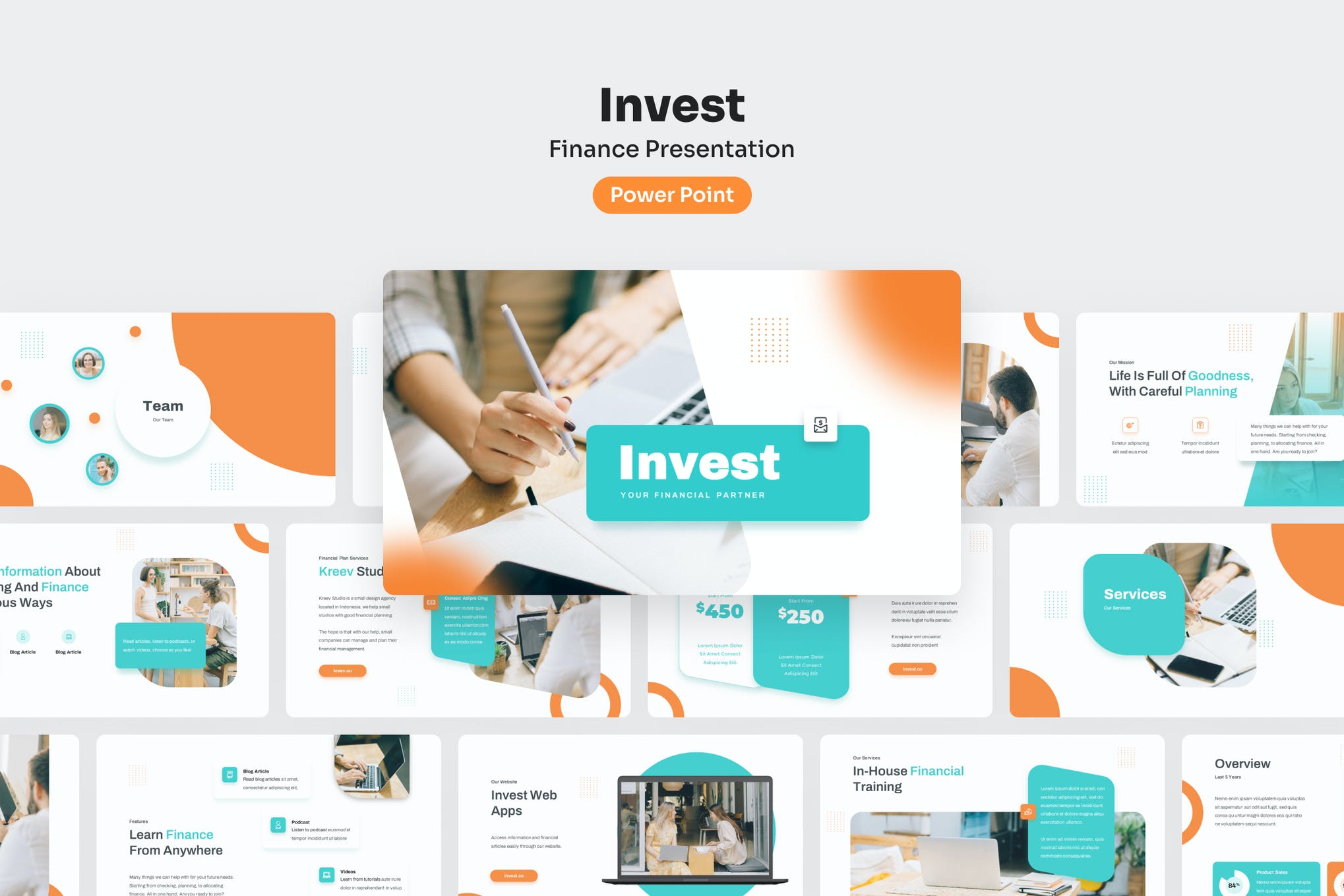 modern powerpoint template