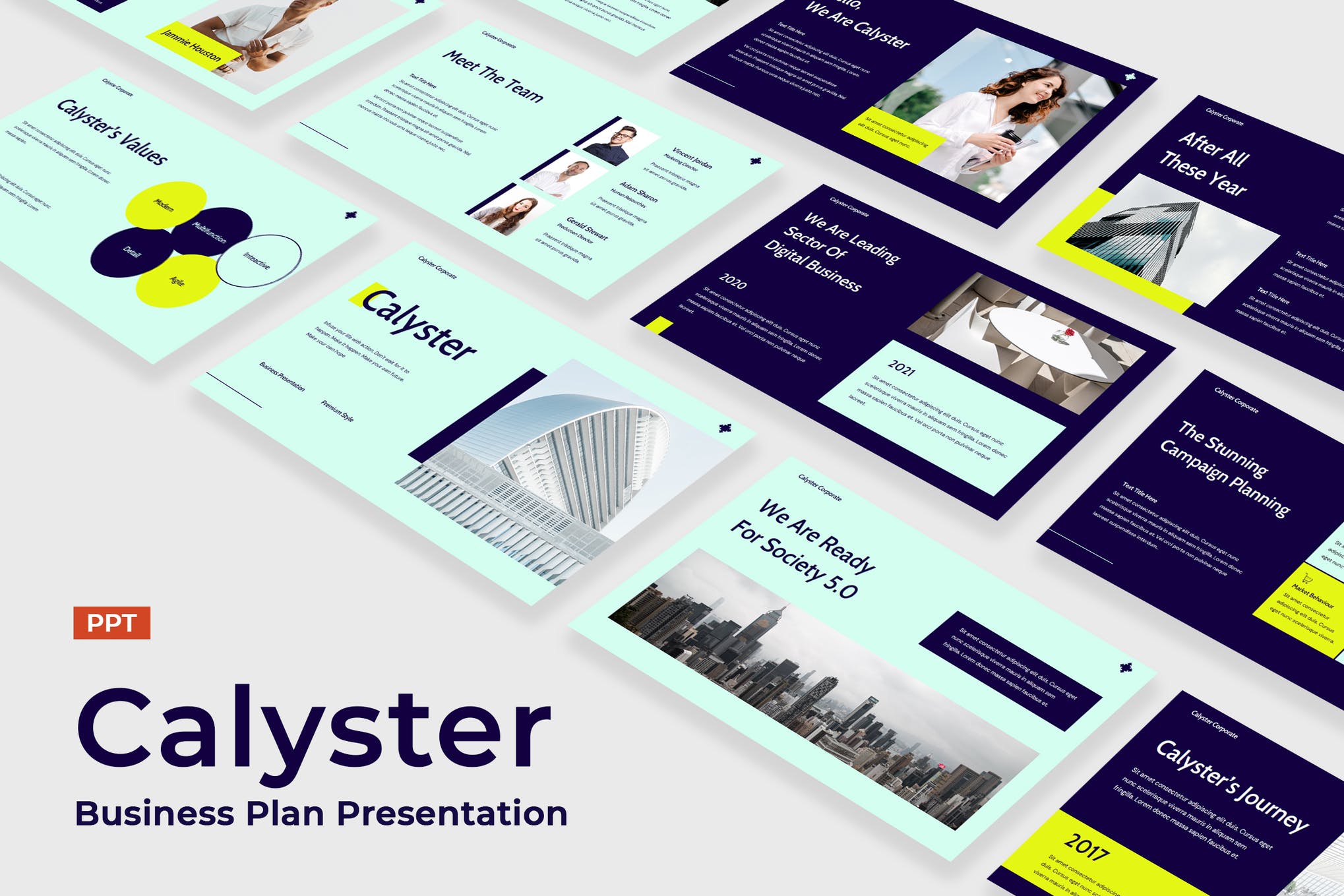 modern powerpoint theme