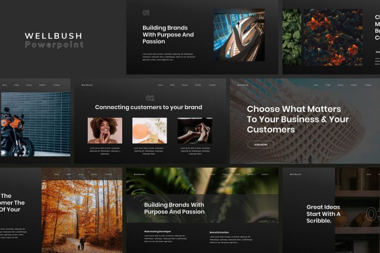 modern theme for powerpoint presentation