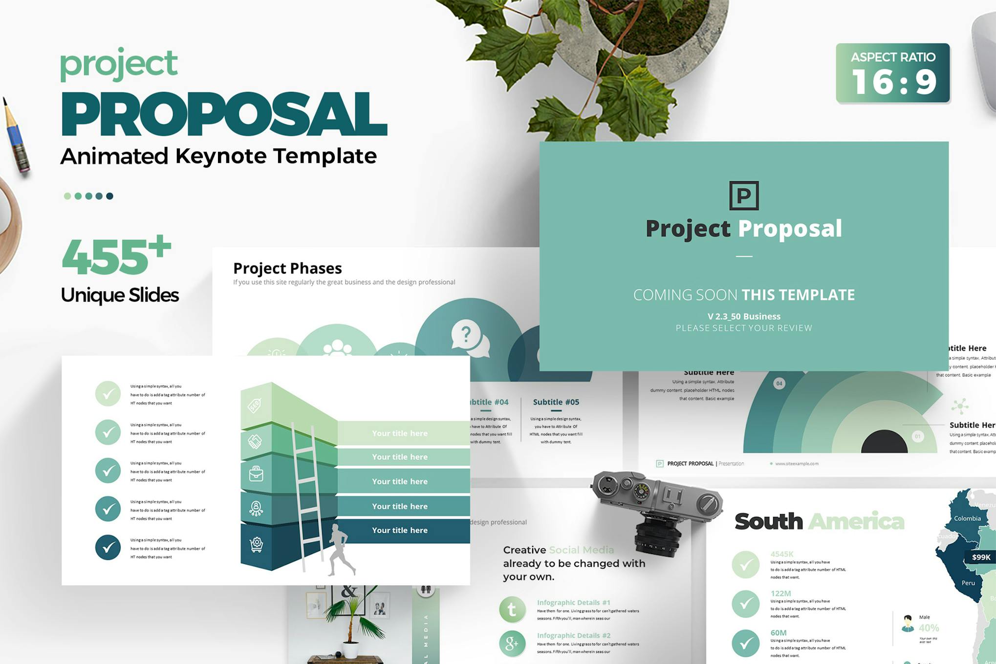 Modern Project Proposal Keynote Template