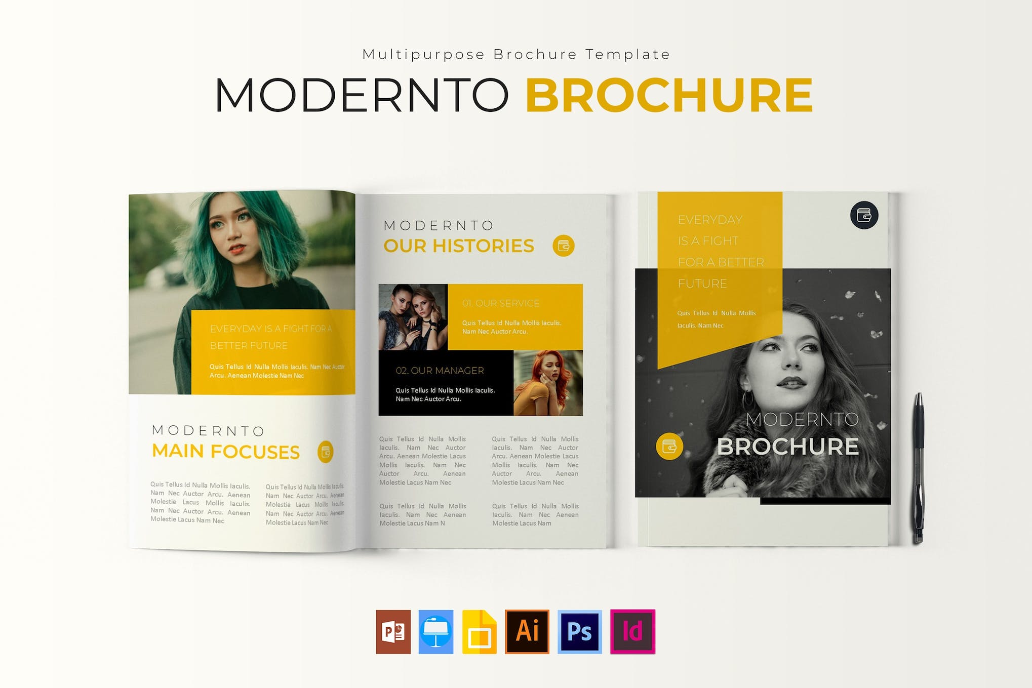 Modernto Brochure Template