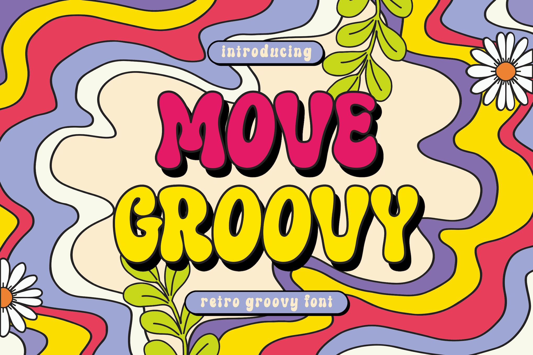 Pindahkan Font Groovy