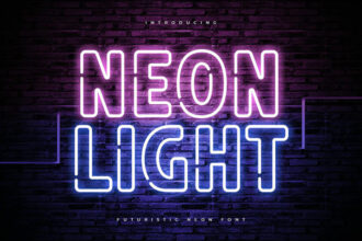 30+ Best Neon Fonts for Vibrant and Luminous Type