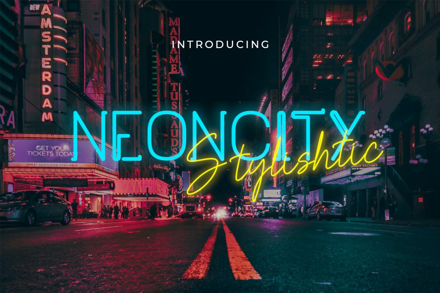 Neoncity Signature Font