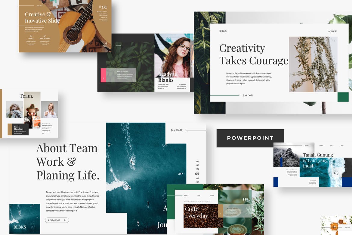 unique presentation templates