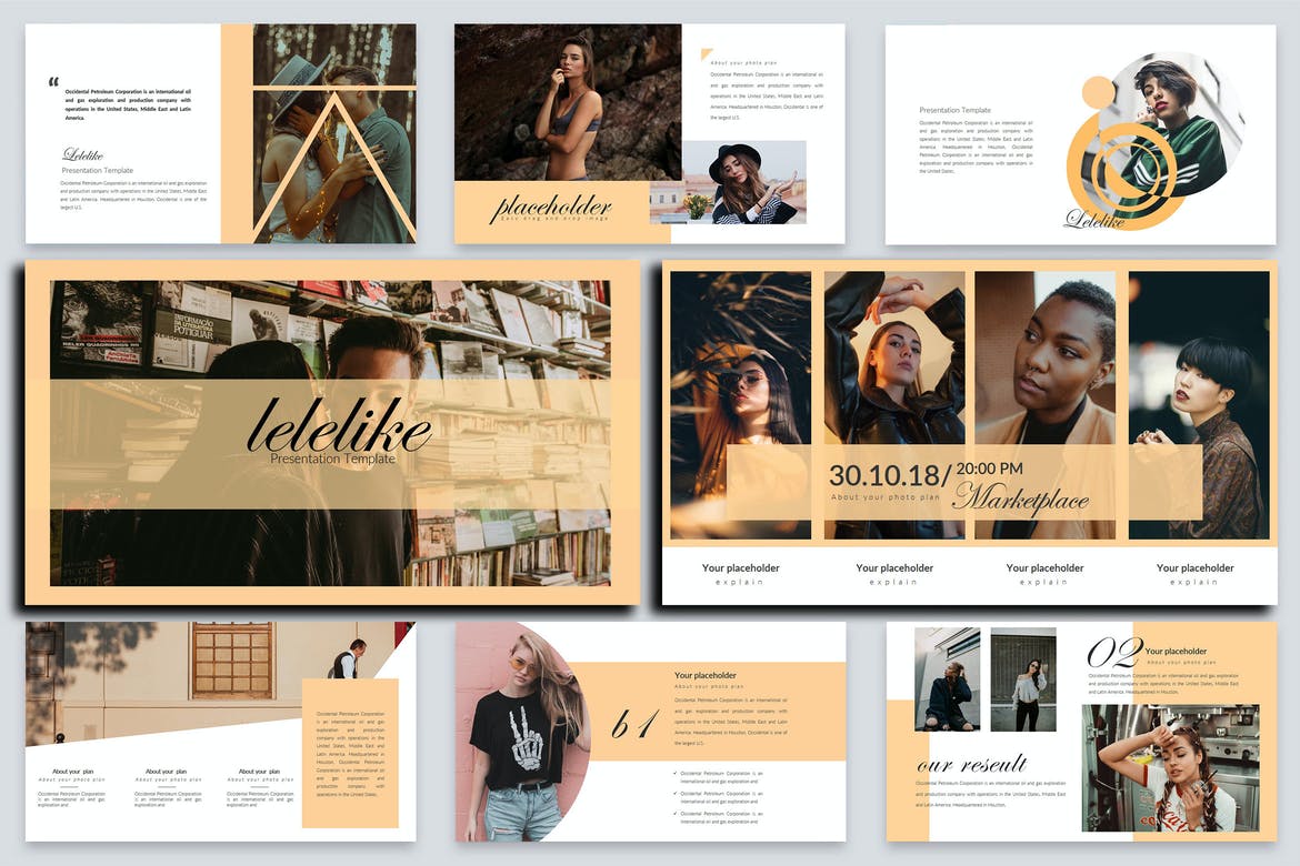 unique presentation templates