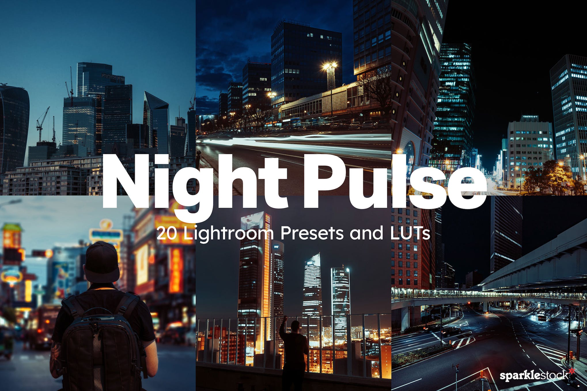 Night Pulse LUTs & Lightroom Presets