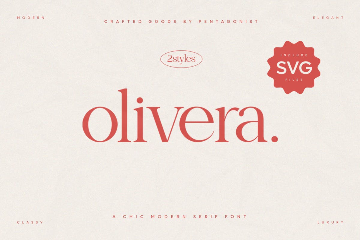 Olivera Chic Modern Serif