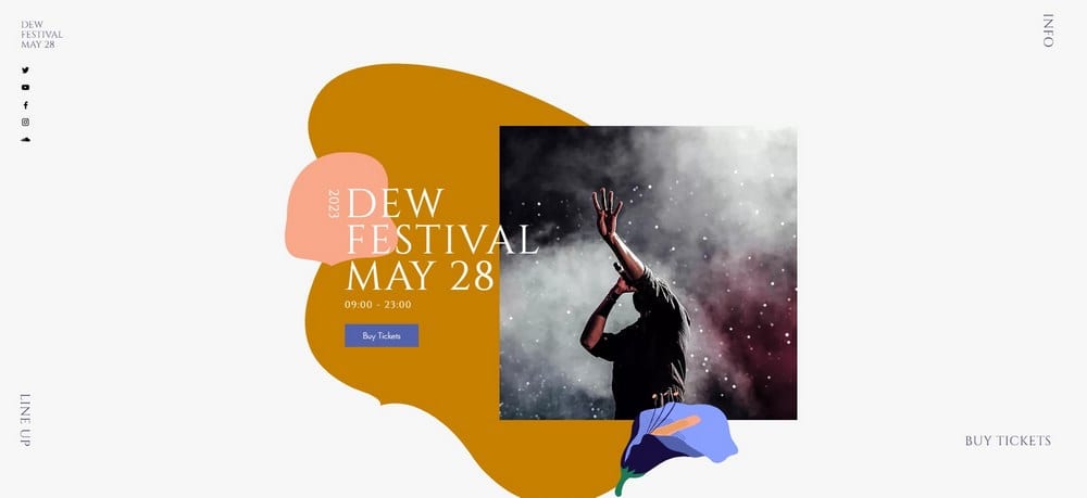 one-day-festival-wix-template