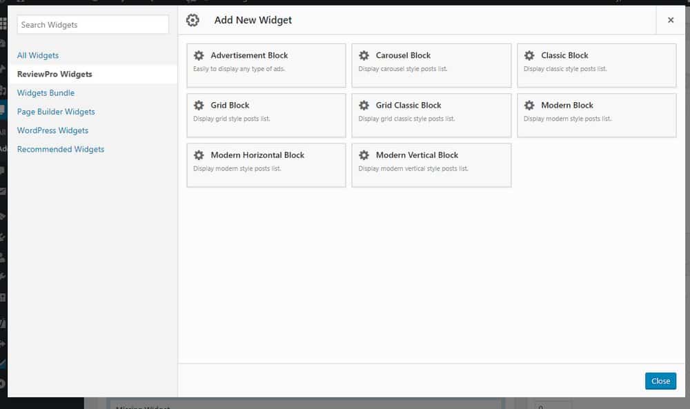 page builder siteorigin widgets