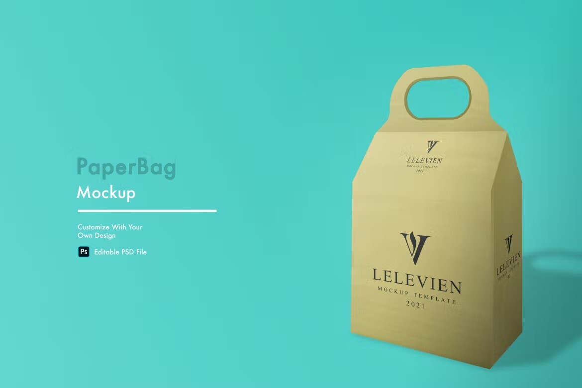 paper bag mockups