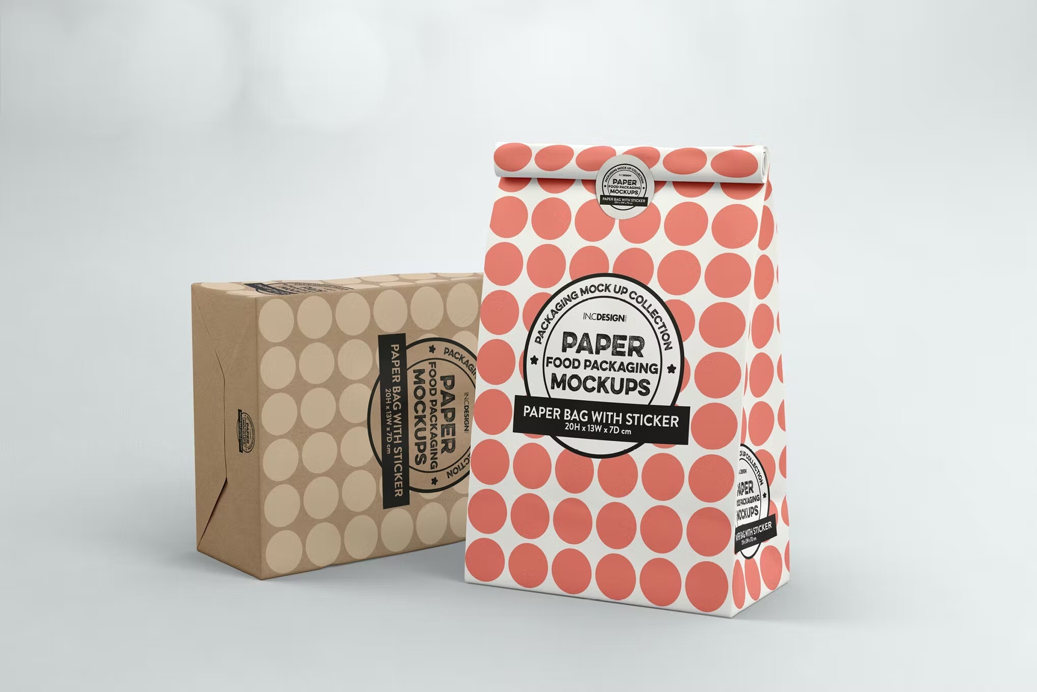 paper bag mockups