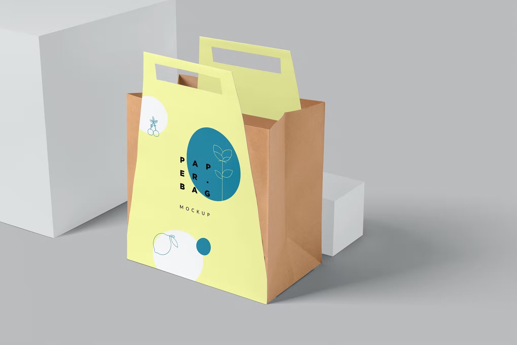 paper bag mockups