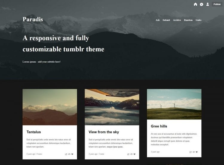 20 Best Travel Tumblr Themes Theme Junkie