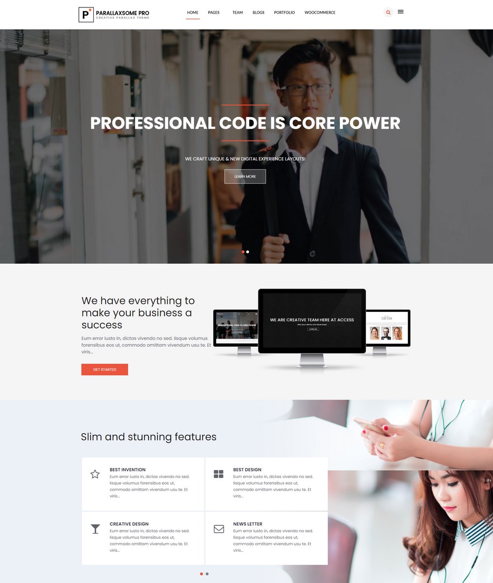 parallaxsome-pro-easiest-wordpress-theme