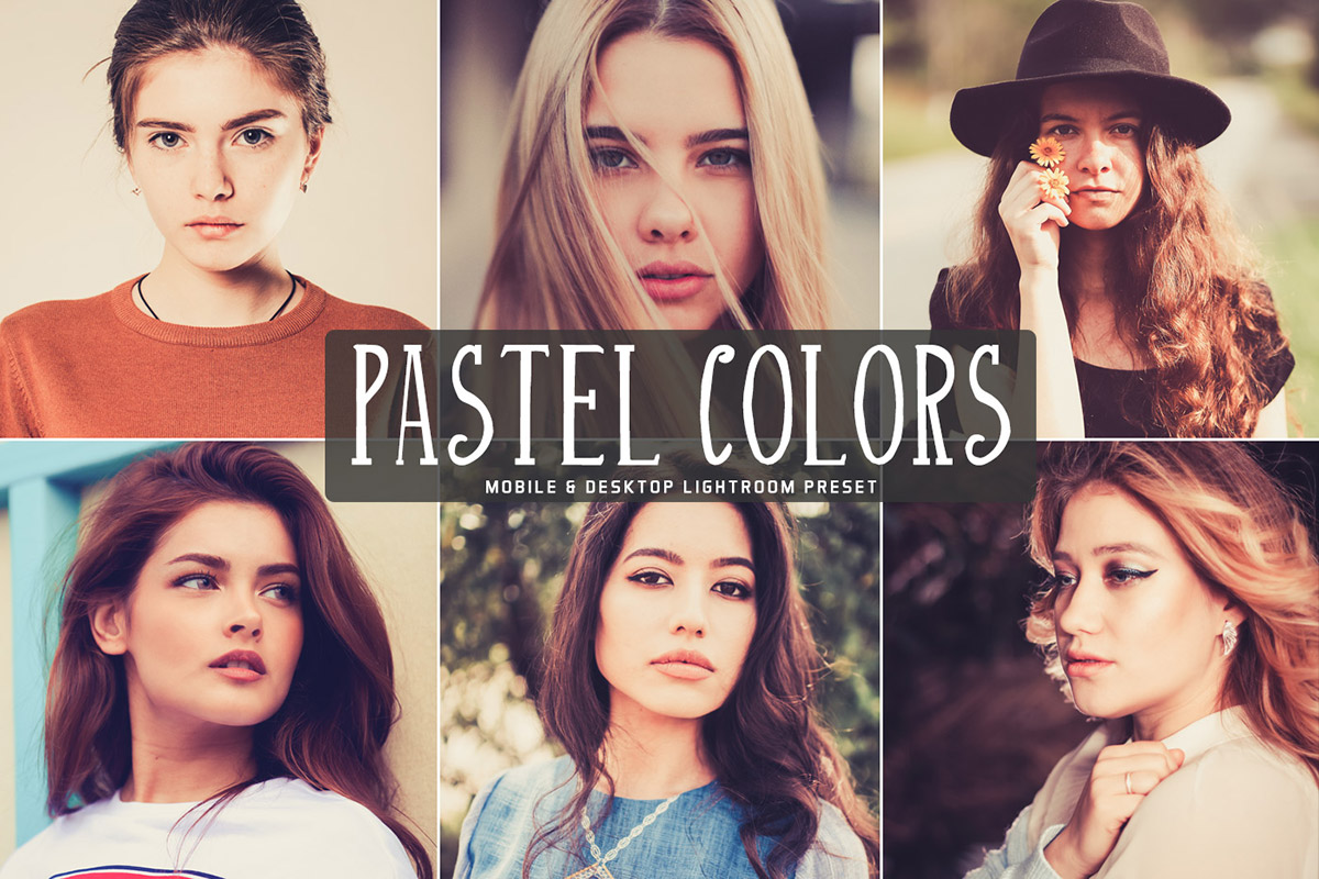 pastel color Lightroom presets