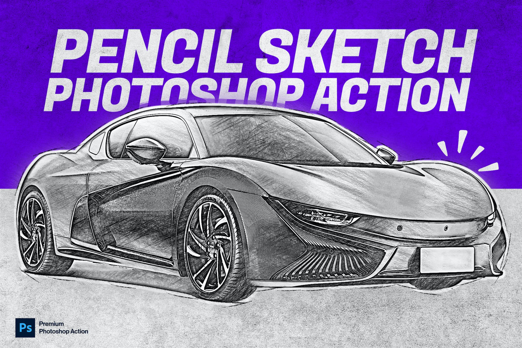 Pencil Sketch Art Photoshop Action