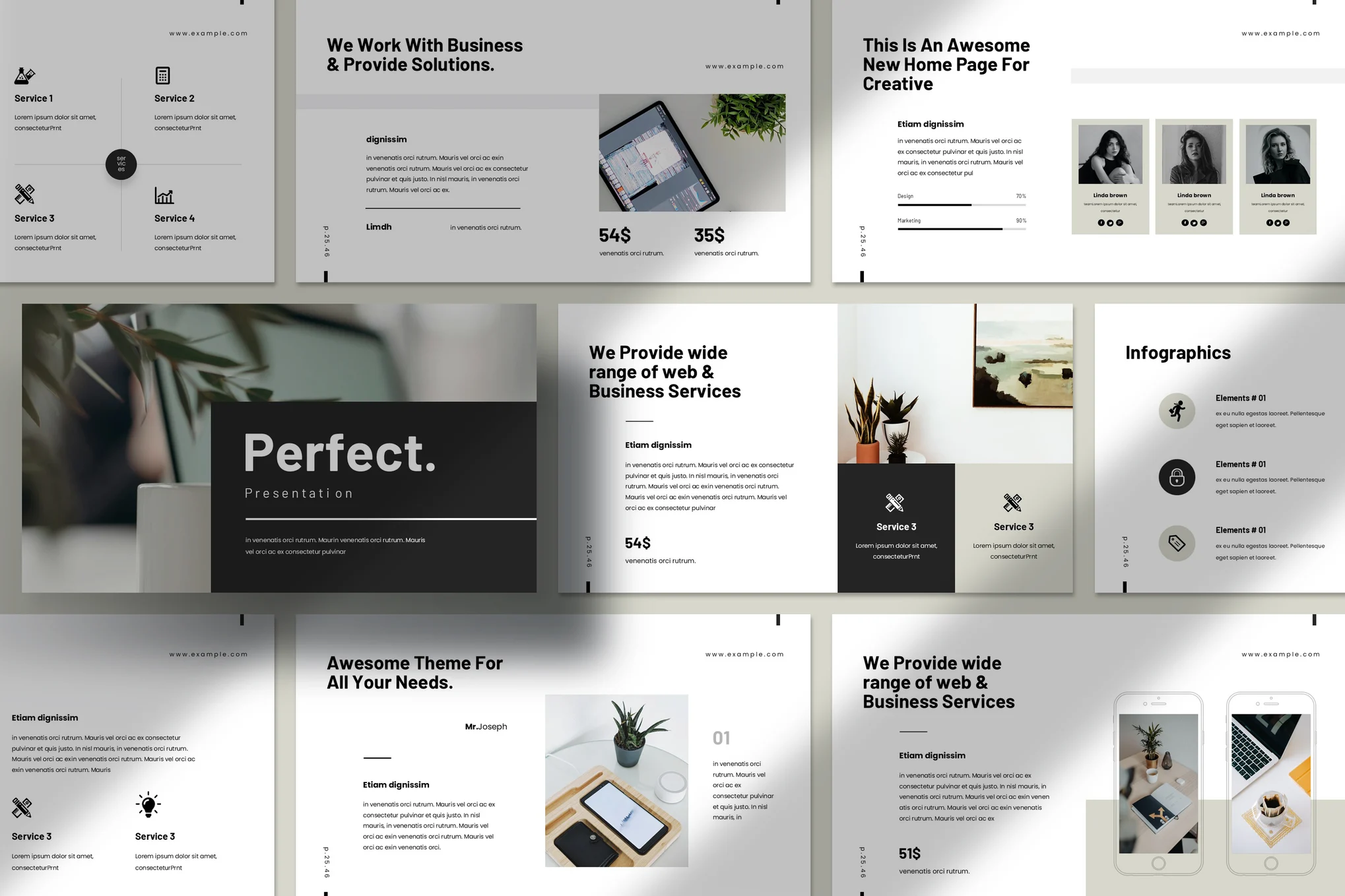 Perfect - Minimal PowerPoint Presentation