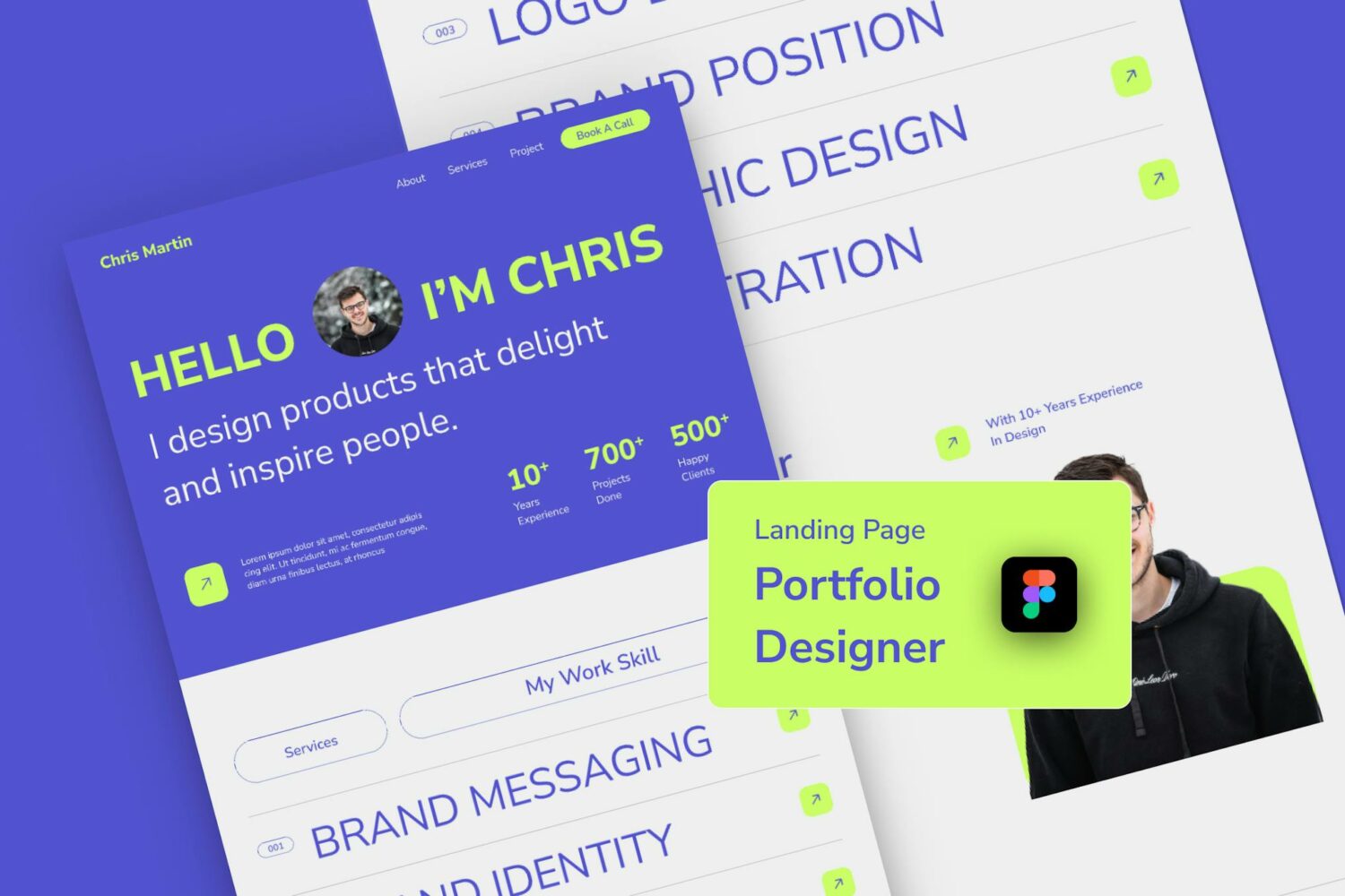25+ Best Figma Portfolio Templates (Make a Portfolio Website in Figma ...