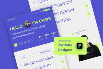 25+ Best Figma Portfolio Templates (Make a Portfolio Website in Figma ...