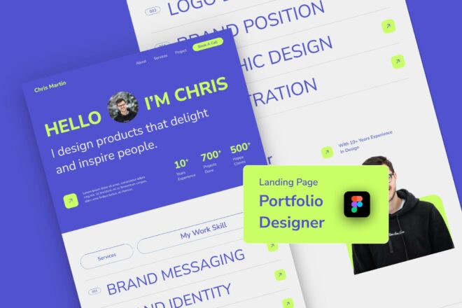 25+ Best Figma Portfolio Templates (Make a Portfolio Website in Figma ...