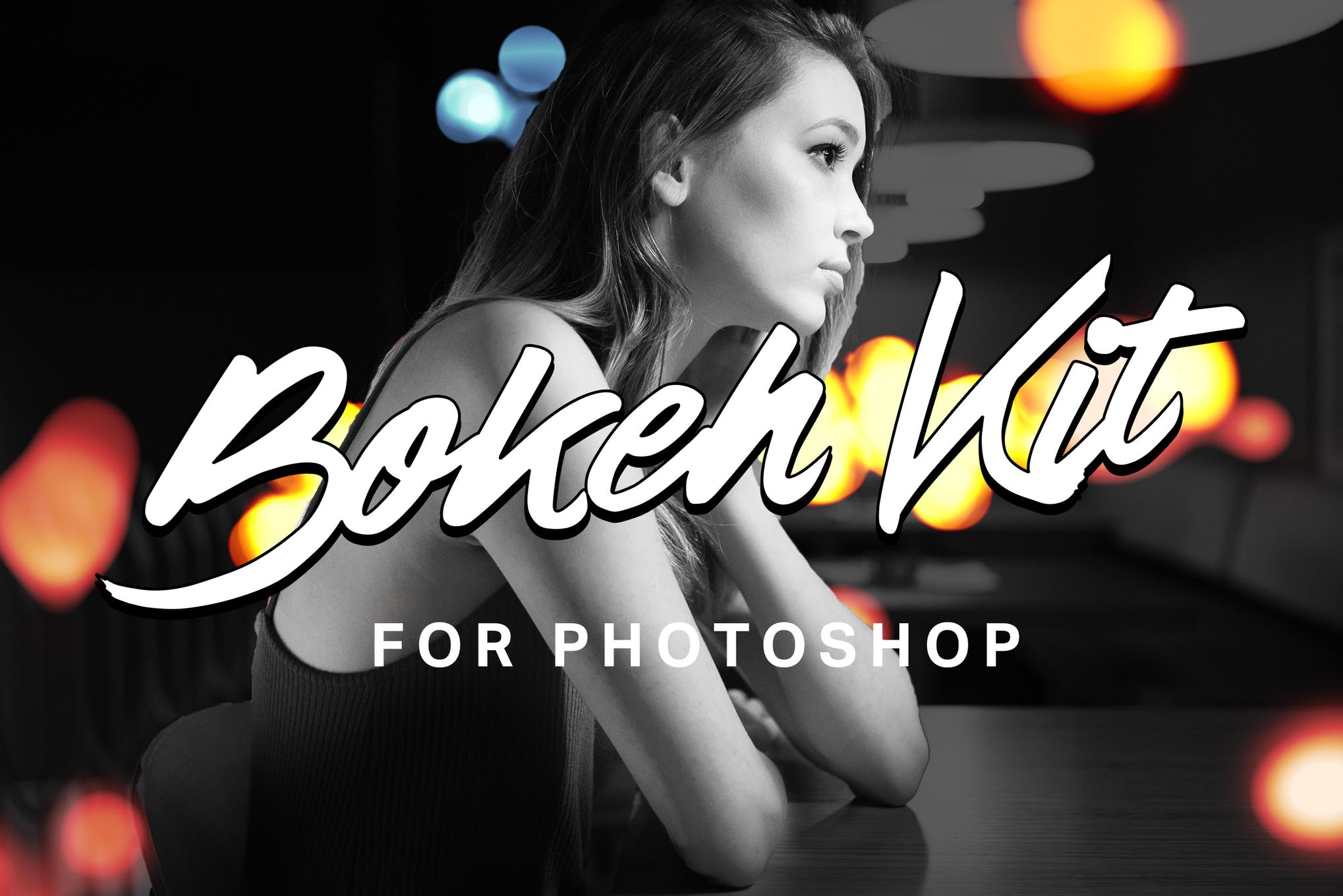 Photoshop bokeh effects