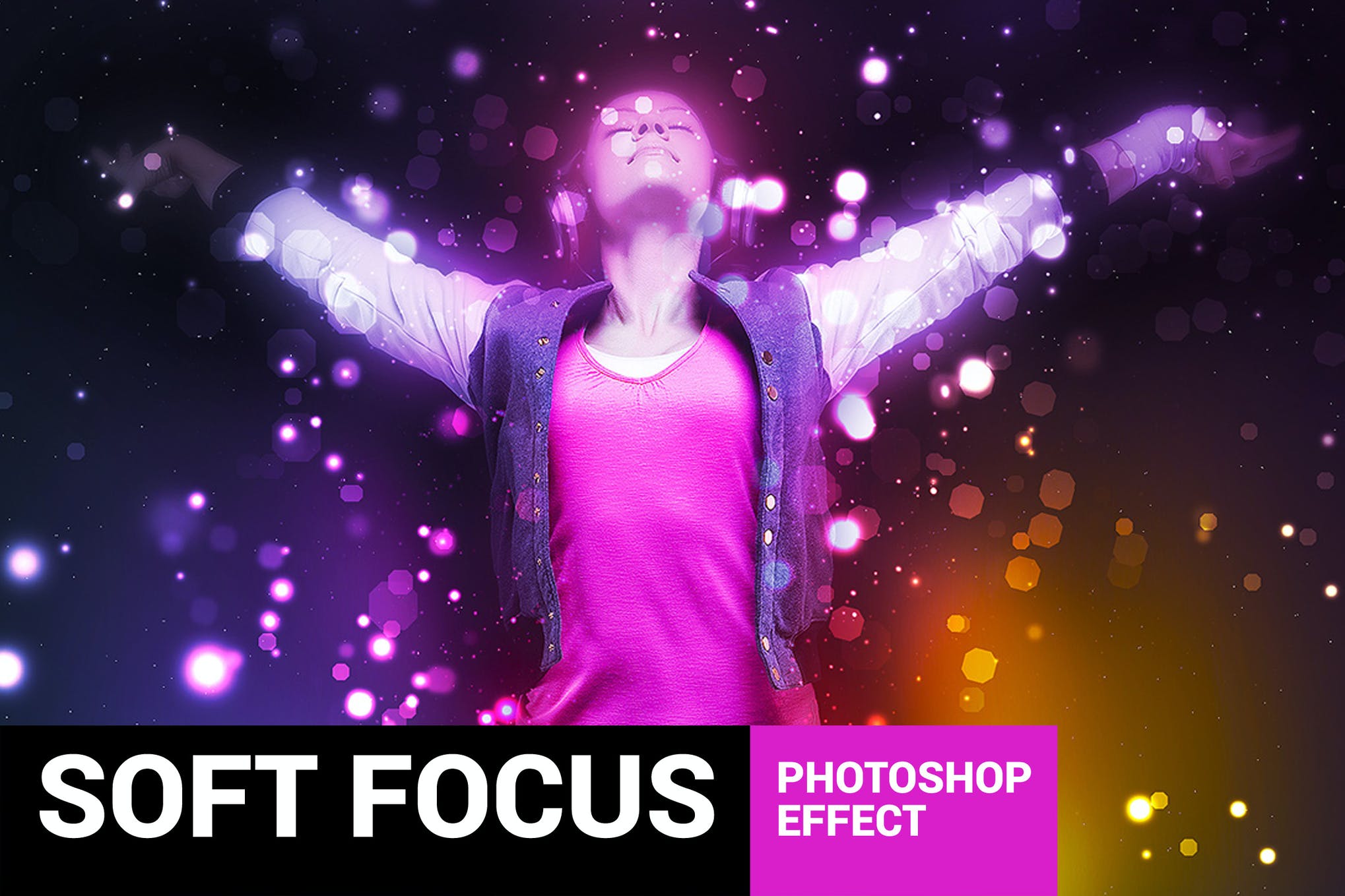 Photoshop bokeh effects