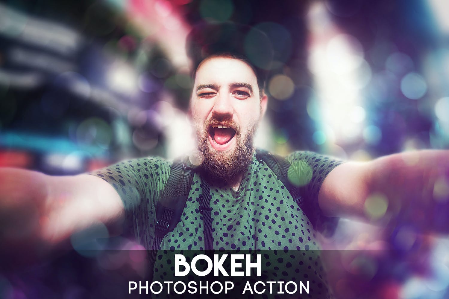 Photoshop bokeh effects