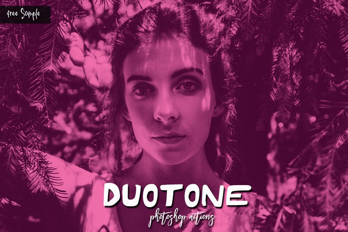 photoshop duotone effect