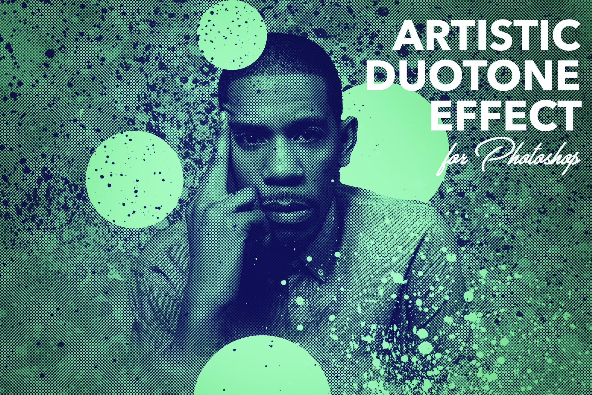 photoshop duotone effect