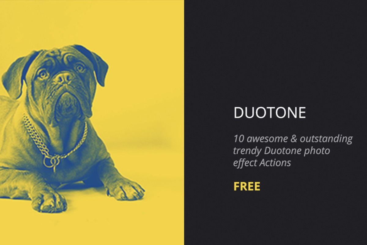 photoshop duotone effect