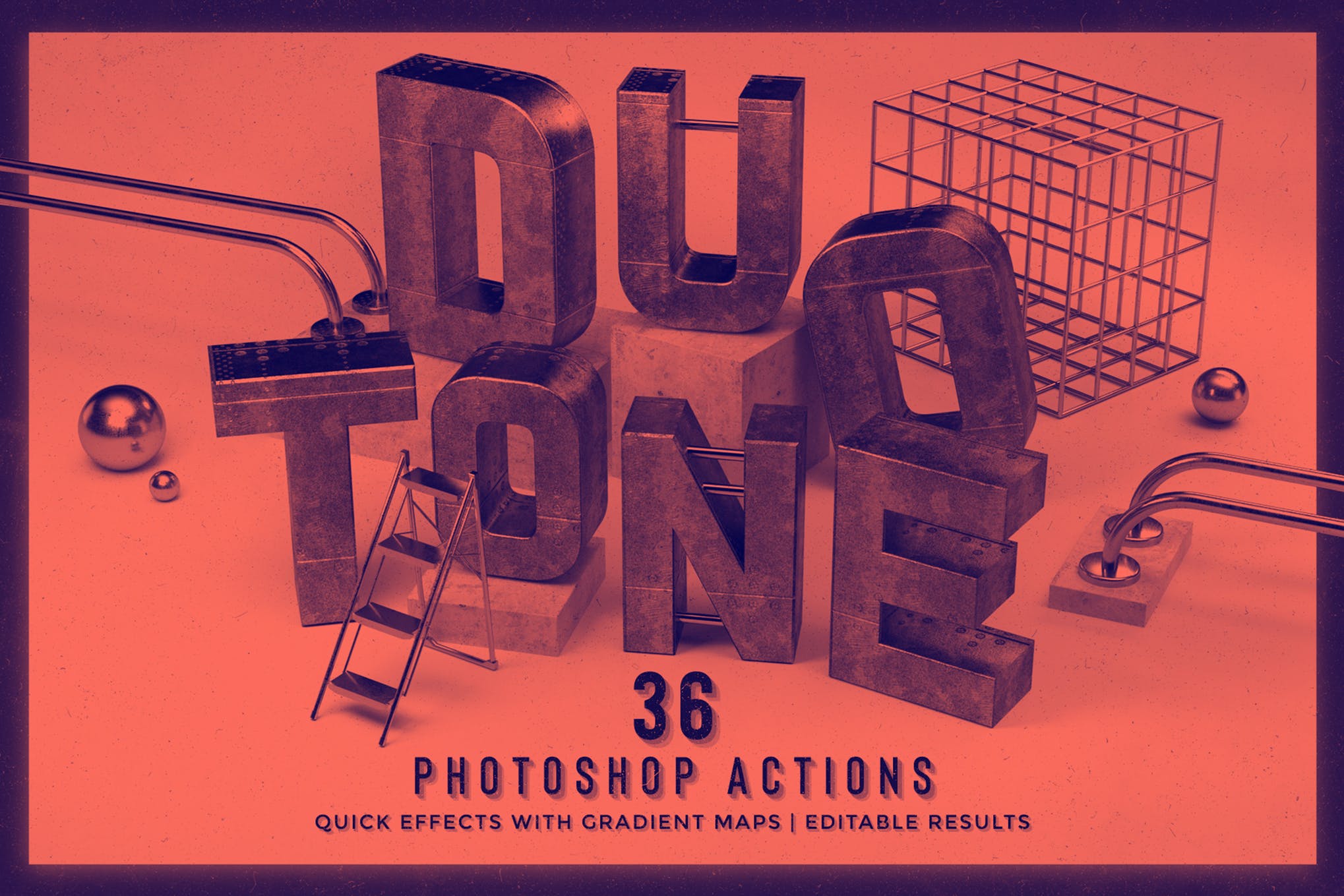 photoshop duotone effect