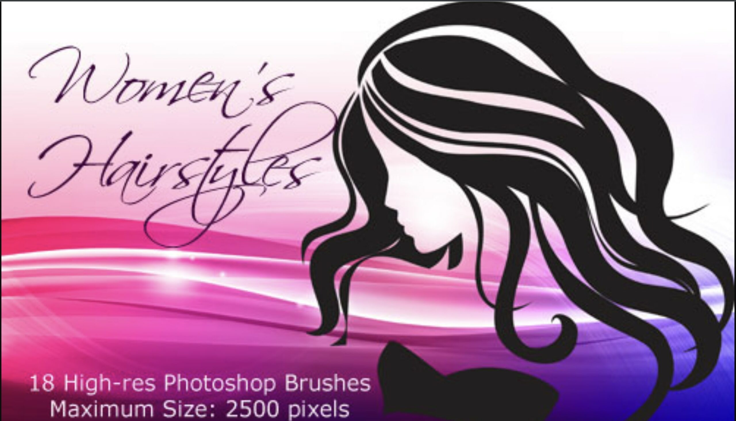 photoshop hair brushes