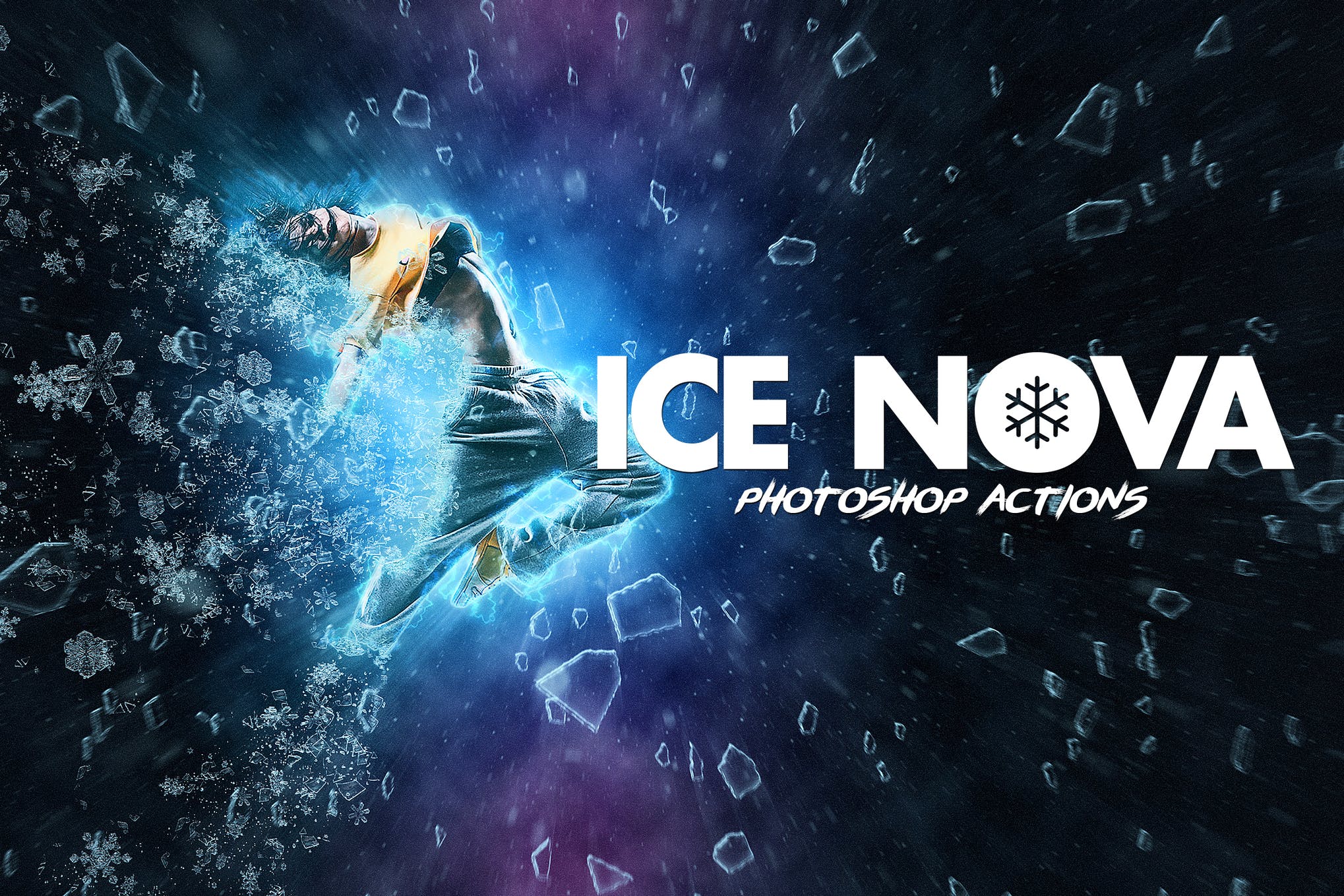 photoshop ice effect