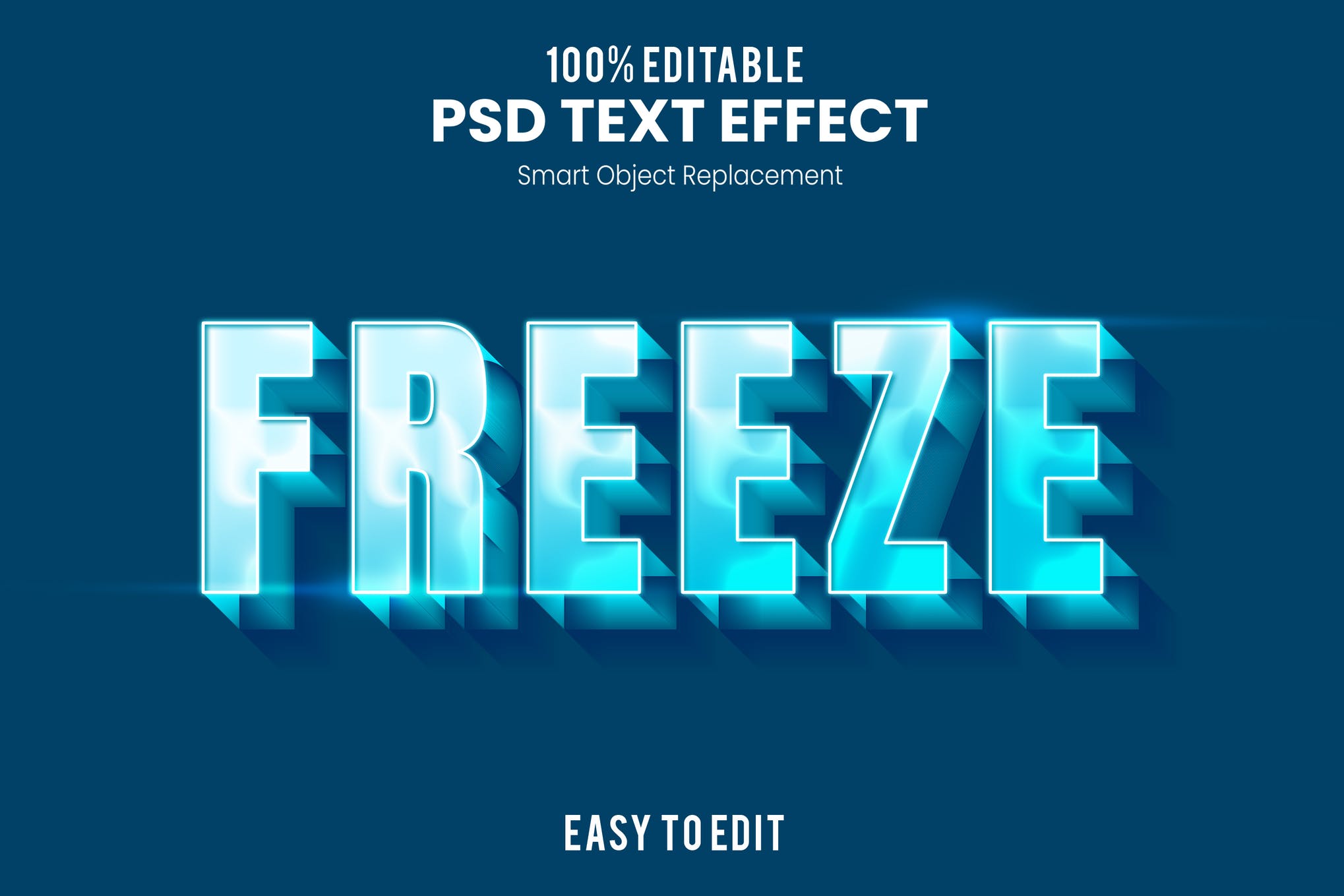 photoshop ice effect