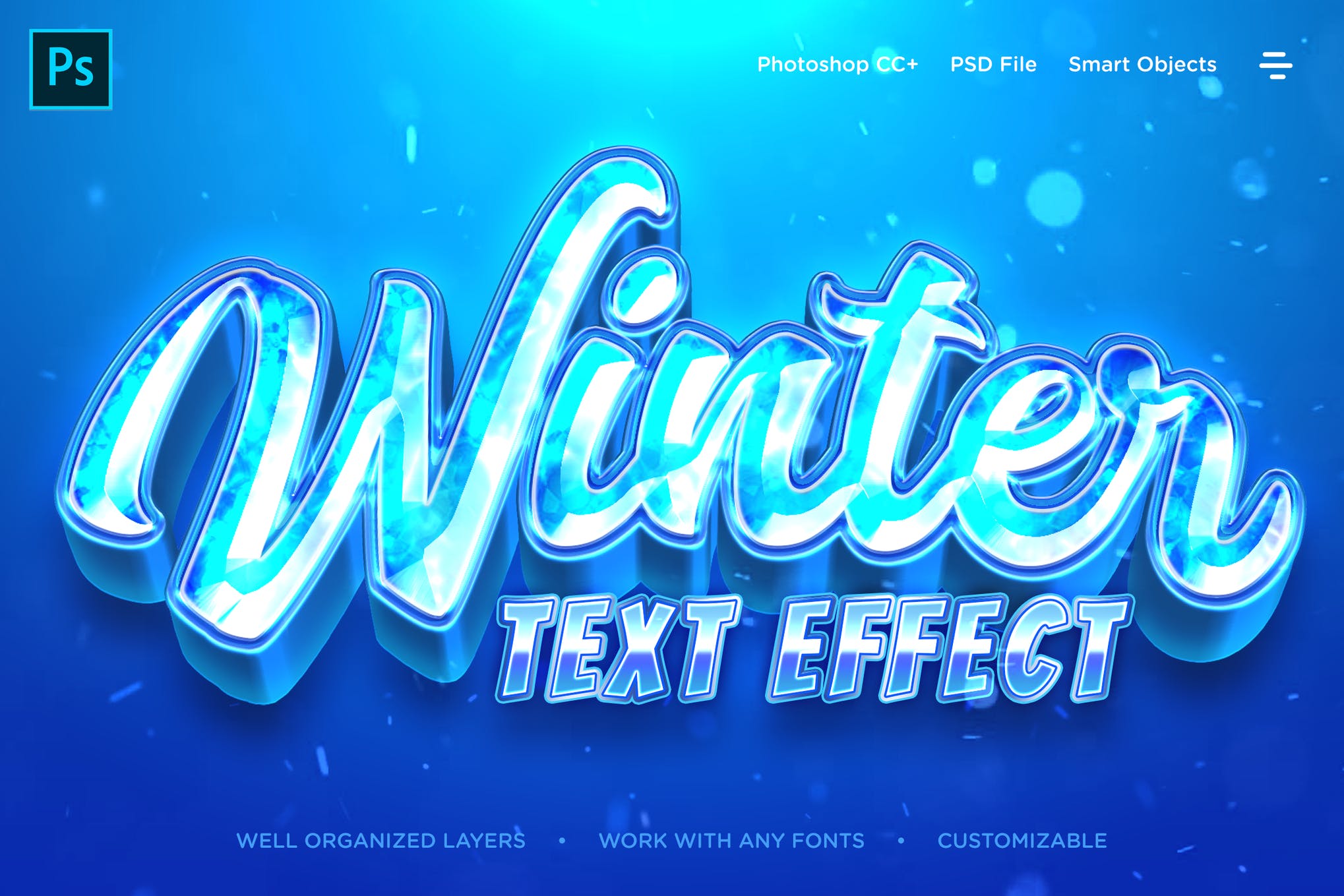 photoshop ice effect